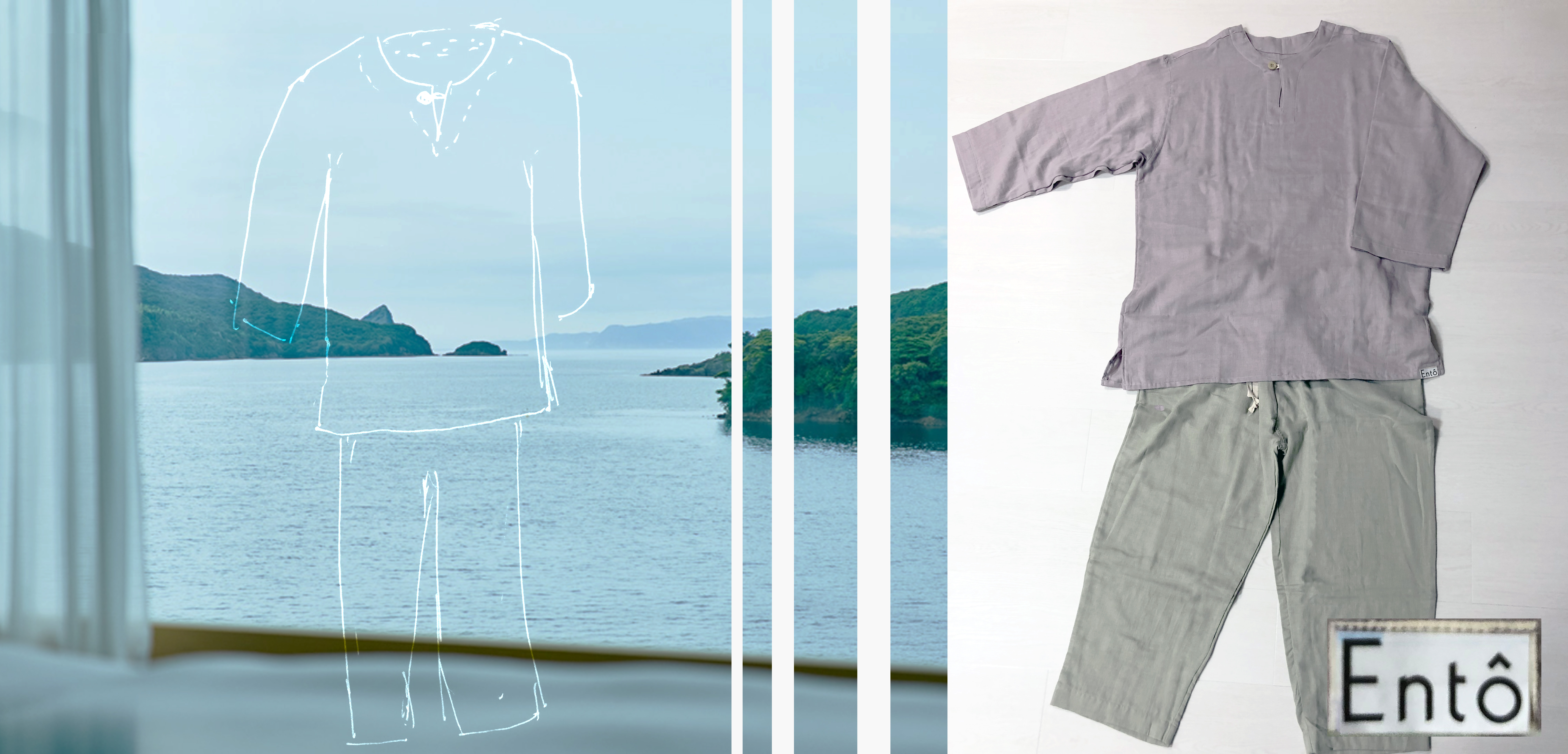 和晒ふたえガーゼ 館内着