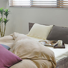 コットンムース 冬にあたたか、なめらかニット