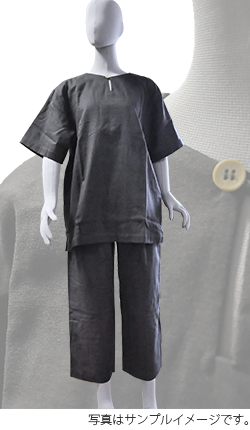 ダブルガーゼ施術着例。写真はサンプルイメージです。